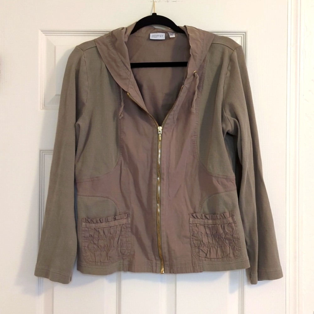 Hooded jacket Zenergy by Chico's